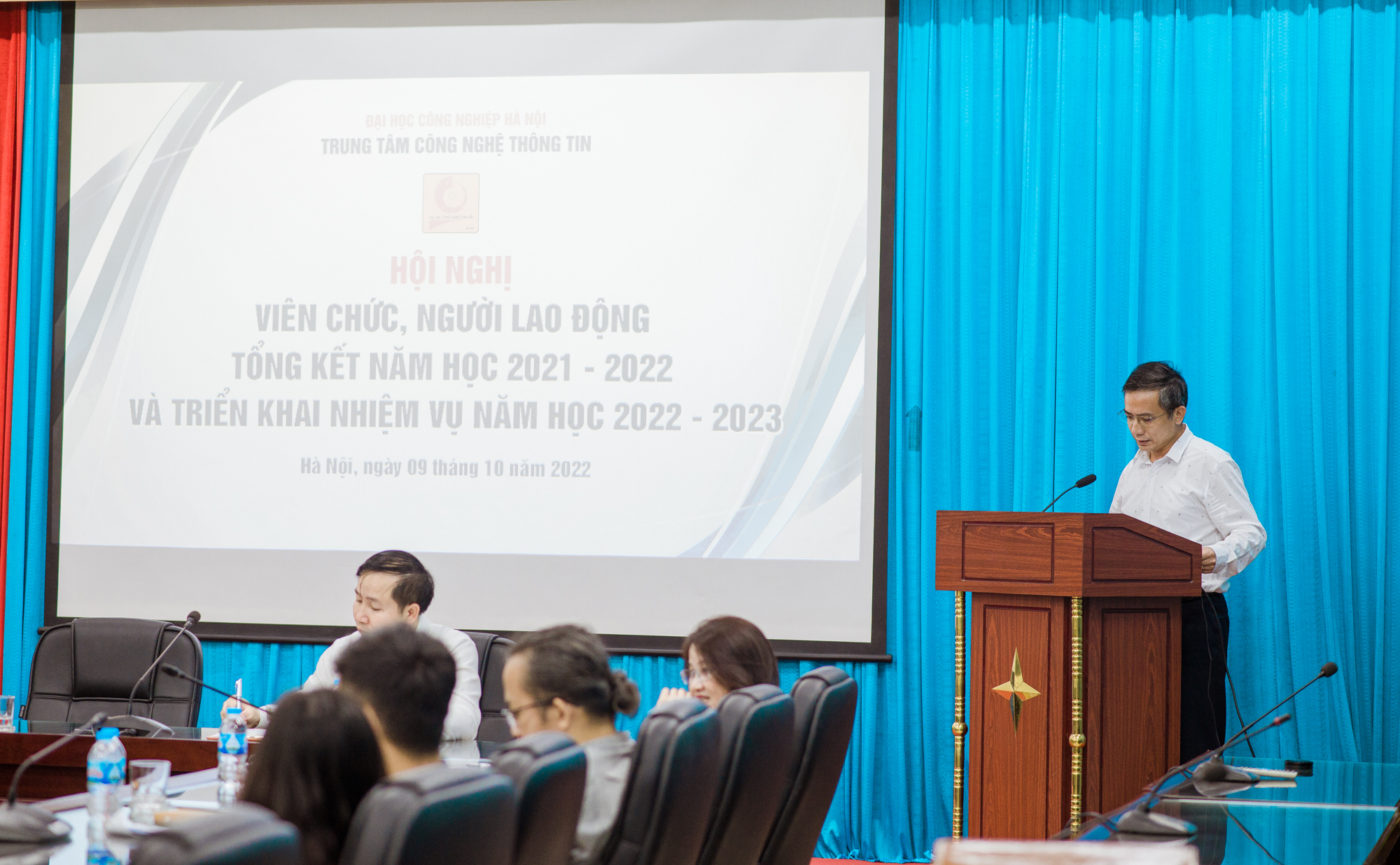 Hội nghị cán bộ viên chức, tổng kết năm học 2021 - 2022 và triển khai nhiệm vụ năm học 2022 – 2023