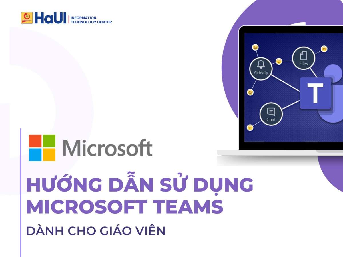 Hướng dẫn MS Teams dành cho giáo viên