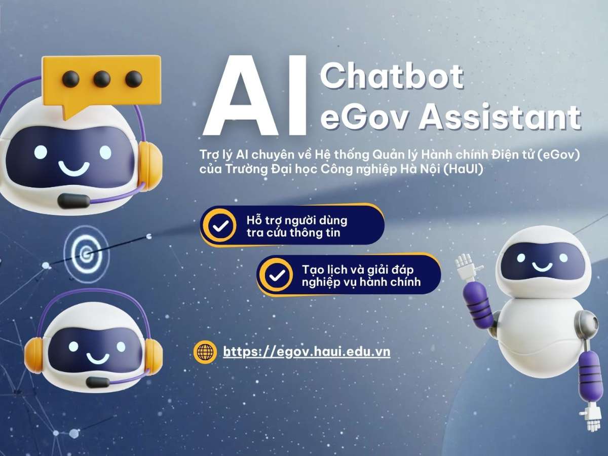 Giới thiệu trợ lý ảo Hệ thống Quản lý hành chính điện tử eGov Assistant